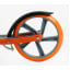 Самокат двухколесный Best Scooter PU 200 мм 1 амортизатор Orange with Black (150407) Орехов