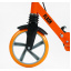Самокат двухколесный Best Scooter PU 200 мм 1 амортизатор Orange with Black (150407) Орехов