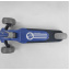 Самокат трехколесный Best Scooter складной алюминиевый руль, 3 колеса PU со светом Black/Blue (102024) Гуляйполе