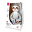 Ночник Tongle Toys Линивец 18х16.5х30 см Серый (140665) Прилуки