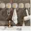 Самоклеящиеся крючки UrbanKit GOLDHOOK03 3 шт Золотистый DR77U Суми