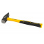 Молоток слесарный MASTERTOOL 1000 г HRC50 320 мм Yellow and Black (02-0910) Володарск-Волынский