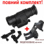 Комплект монокуляр ночного видения ПНВ Nectronix CL27-0008 и крепление на шлем Rhino mount (100856-949) Токмак