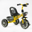 Детский велосипед трехколесный Best Trike 26/20 см 2 корзины Yellow (147568) Южноукраинск