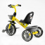 Детский велосипед трехколесный Best Trike 26/20 см 2 корзины Yellow (147568) Южноукраинск