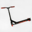 Самокат трюковый пеги алюминиевый диск и дека колёса Best Scooter Reactor HIC-система PU Black and red (112772) Новое