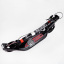 Двухколесный складной самокат фонарик 2 амортизатора Best Scooter 100 кг Black and red (114434) Полтава