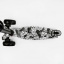 Самокат Best Scooter MAXI S 4 колеса PU СВЕТ Skulls and flowers 60 кг Разноцветный (111817) Костополь