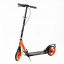Самокат двухколесный Skyper Turbo PU колеса 200 мм 2 амортизатора Black and Orange (146086) Київ