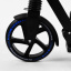 Двухколесный самокат Best Scooter складной амортизатор стоп сигнал 100 кг Black and blue (105431) Киев