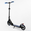 Двухколесный самокат Best Scooter складной амортизатор стоп сигнал 100 кг Black and blue (105431) Киев