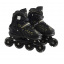 Детские ролики Banwei 20-L Inline Skates 39-42 24-27 см Черный (166609) Вінниця