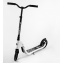 Самокат двухколесный Best Scooter складной PU колеса широкий велосипедный руль 100 кг Black/White (105380) Володарськ-Волинський