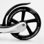 Самокат двухколесный Best Scooter складной PU колеса широкий велосипедный руль 100 кг Black/White (105380) Володарськ-Волинський