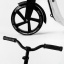 Самокат двухколесный Best Scooter складной PU колеса широкий велосипедный руль 100 кг Black/White (105380) Володарськ-Волинський