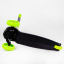 Самокат трехколесный свет деки и колес съёмный руль Best Scooter MAXI 60 кг Green and grey (114441) Энергодар