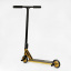 Самокат трюковый алюминиевый диск и дека Best Scooter Kraken HIC-система пеги 100 кг Black and gold (112768) Полтава
