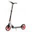 Самокат двухколесный Best Scooter PU колеса 1 амортизатор Black and Red (147538) Сарны