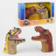 Игровой набор на батарейках Behemoths Голова динозавра 2 шт Multicolor (88387) Оріхів