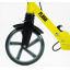 Самокат двухколесный Best Scooter PU 200 мм 1 амортизатор Yellow and Black (150408) Братское
