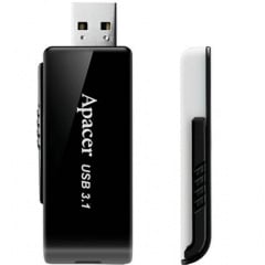 Flash Drive Apacer AH350 32GB (AP32GAH350B-1) Black (6261340) Братское