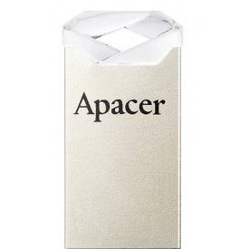 Flash Drive Apacer AH111 64GB (AP64GAH111CR-1) Crystal (6417208)