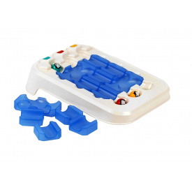 Логическая игра Hola Антарктический лабиринт 12 элементов Голубой (120720)