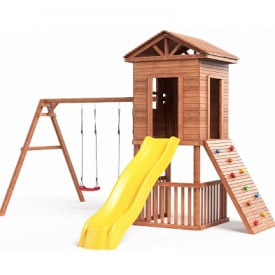Дитячий майданчик-будиночок SportHouse-17 дерев'яний для вулиці