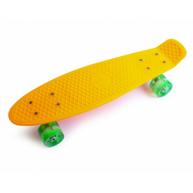 Пенни борд светящиеся колеса Penny 55 х 15 см Orange (1996208152)