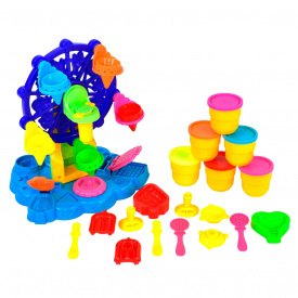 Детское тесто для лепки Fun Game Замок Сладостей Разноцветный (65215)