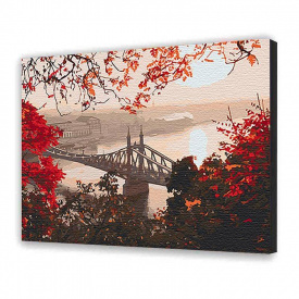 Картина по номерам ArtStory Мост 40х50 см Разноцветный (1290307982)
