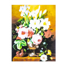 Картина по номерам ArtStory Цветы в вазе 40х50 см Разноцветный (6084)