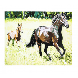Картина по номерам ArtStory Лошади 60х75 см Разноцветный (R012)