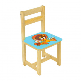 Детский стул Мася Лев 54 см Голубой (67039)