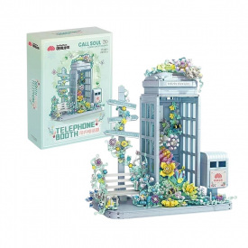 Конструктор Yufeng Телефонная будка 2079 детали Разноцветный (159807)