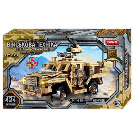 Конструктор Teko Военная техника автомобиль 424 детали Sand (150742)