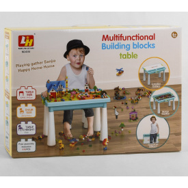 Игровой столик Yufeng Building blocks table 515 деталей Multicolor (104586)