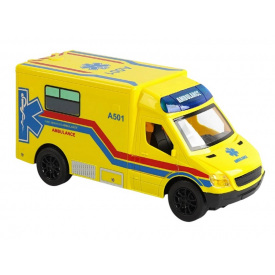 Машина на радиоуправлении City Van Скорая помощь 3,7 V Желтый (120755)