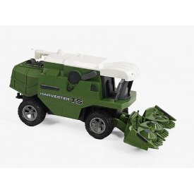 Игрушечный комбайн на радиоуправлении Yufeng 22х11х13 см Зеленый (143700)