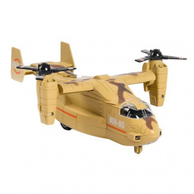 Детский самолет Yufeng Военный 28х20х10 см Камуфляж (106828)