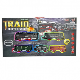 Железная дорога Yufeng Train Electric Steam 31 элемент Разноцветный (164948)