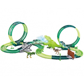 Автомобильный трек RC Toys Дино площадка 178 элементов Green (139100)