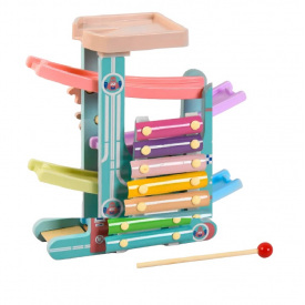 Детская парковка Yufeng Fan Racing Track 30 х 9 х 30 см Multicolor (103953)