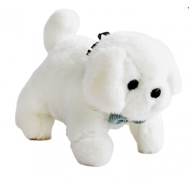 Мягкая игрушка Yufeng Щенок Белый (152258)