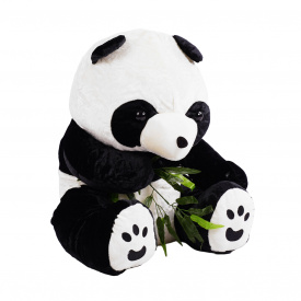 Мягкая игрушка Yufeng Панда 50 см Бело-черный (147349)