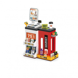 Игровой супермаркет Yufeng 43х21х60 см Бело-красный (166554)