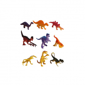 Игровой набор динозавров Yufeng 9 шт Разноцветный (152889)