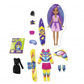 Детская магнитная игра Vladi Toys WOW Surprise Travel 47 магнитов Разноцветный (115623)