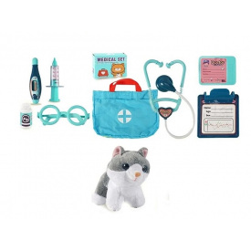 Игровой набор врача Yufeng 10 элементов Голубой (144810)