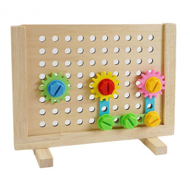 Деревянная мозаика Yufeng 2в1 Разноцветный (162060)